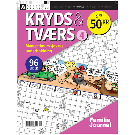 Familie journal kryds og tværs 4