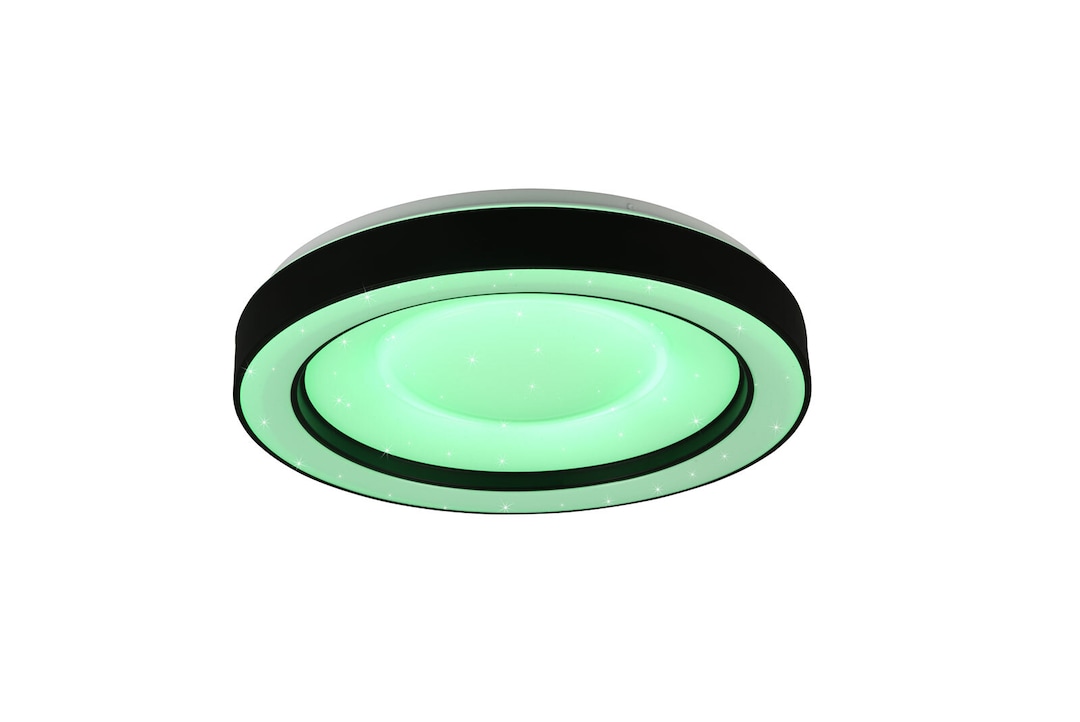 LED Deckenlampe ARCO 49 cm schwarz