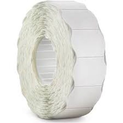 METO Arrow - Boîte de 6 rouleaux de 1000 étiquettes enlevables - 22 x 16 mm - blanc - pour étiqueteuse 2 lignes