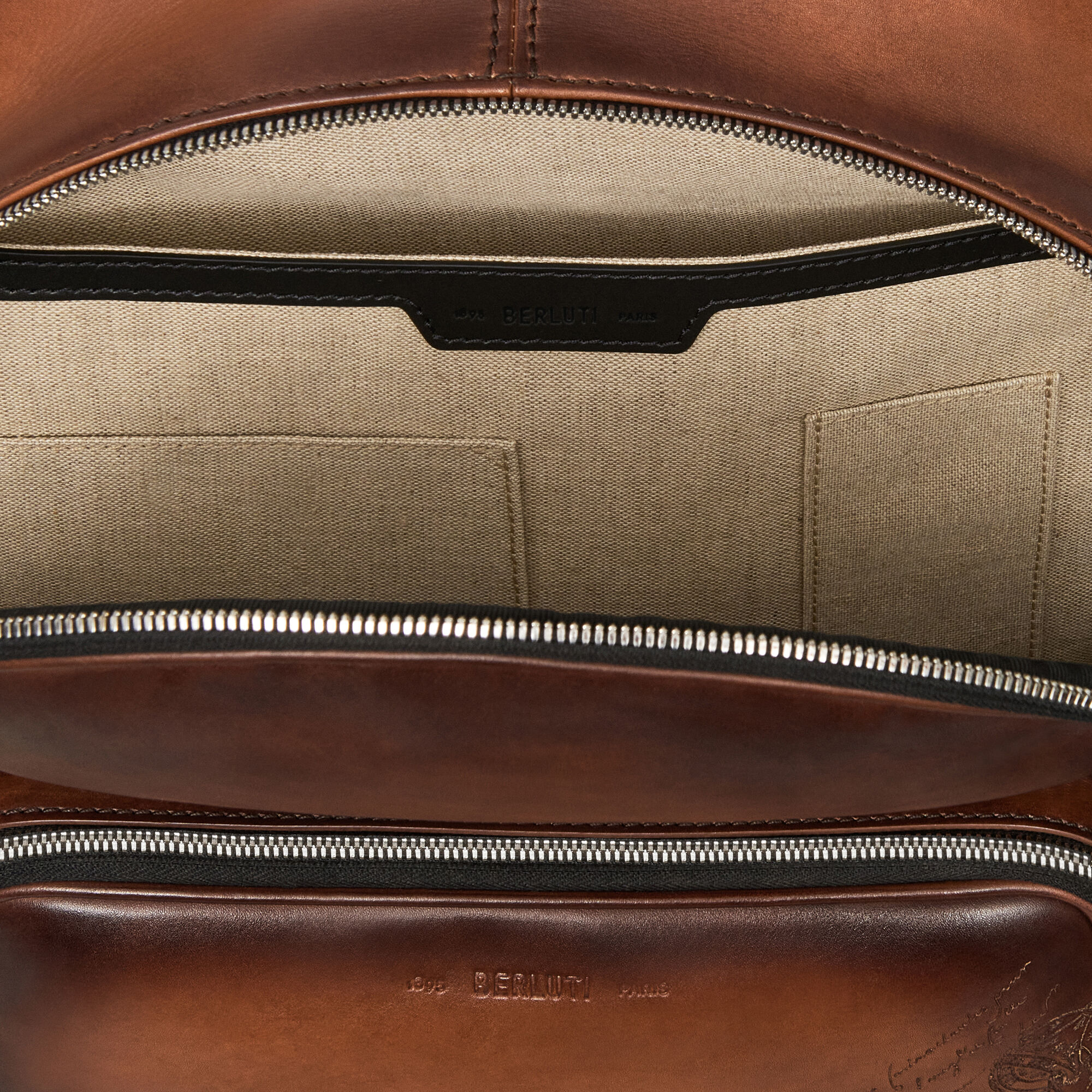 Sac À Dos Time Off En Cuir Scritto Swipe