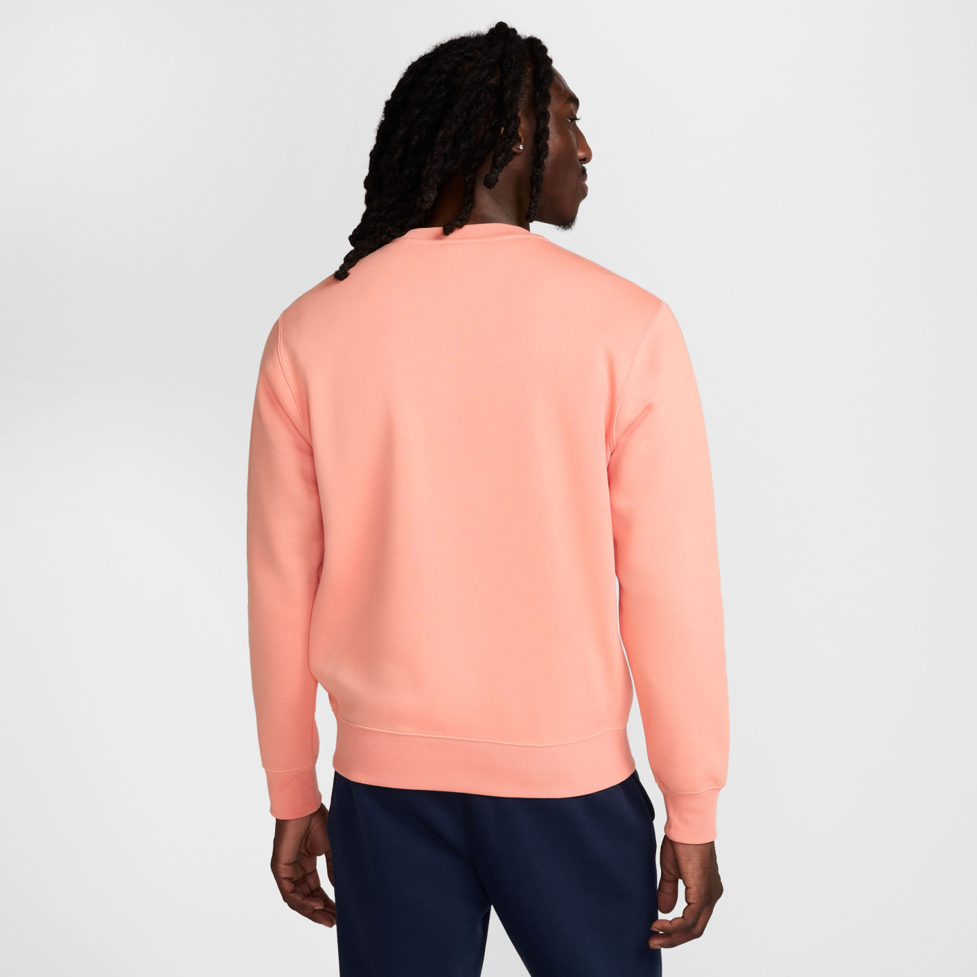 Nike Chelsea Club Crew Sweater 2024-2025 Lichtroze Goud