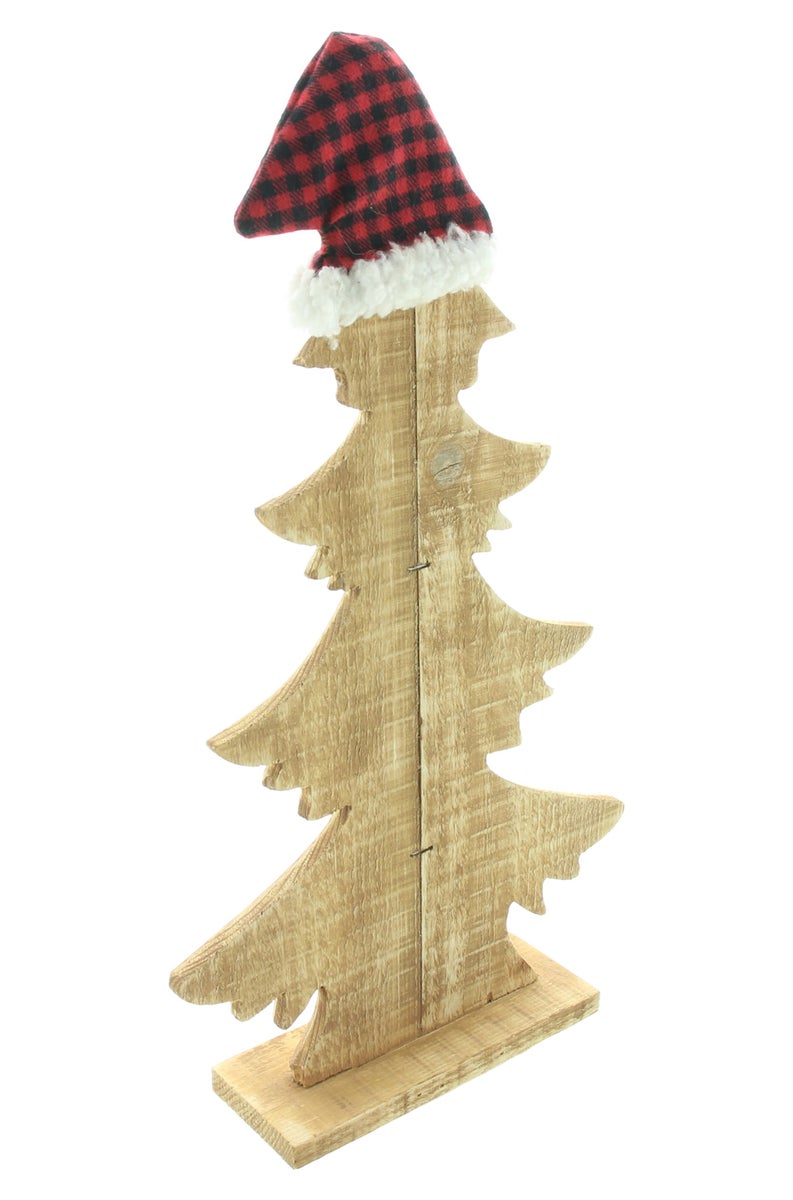 FRANK FLECHTWAREN | Punthoed van dennenboom, 22 x 6 x 40 cm, POPLAR, TEXTILE