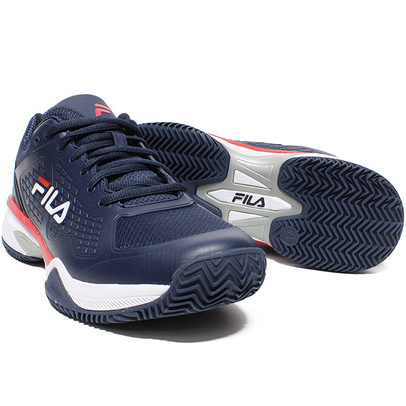 Fila Sabbia Lite bleu marine - Chaussure de tennis confort pour homme