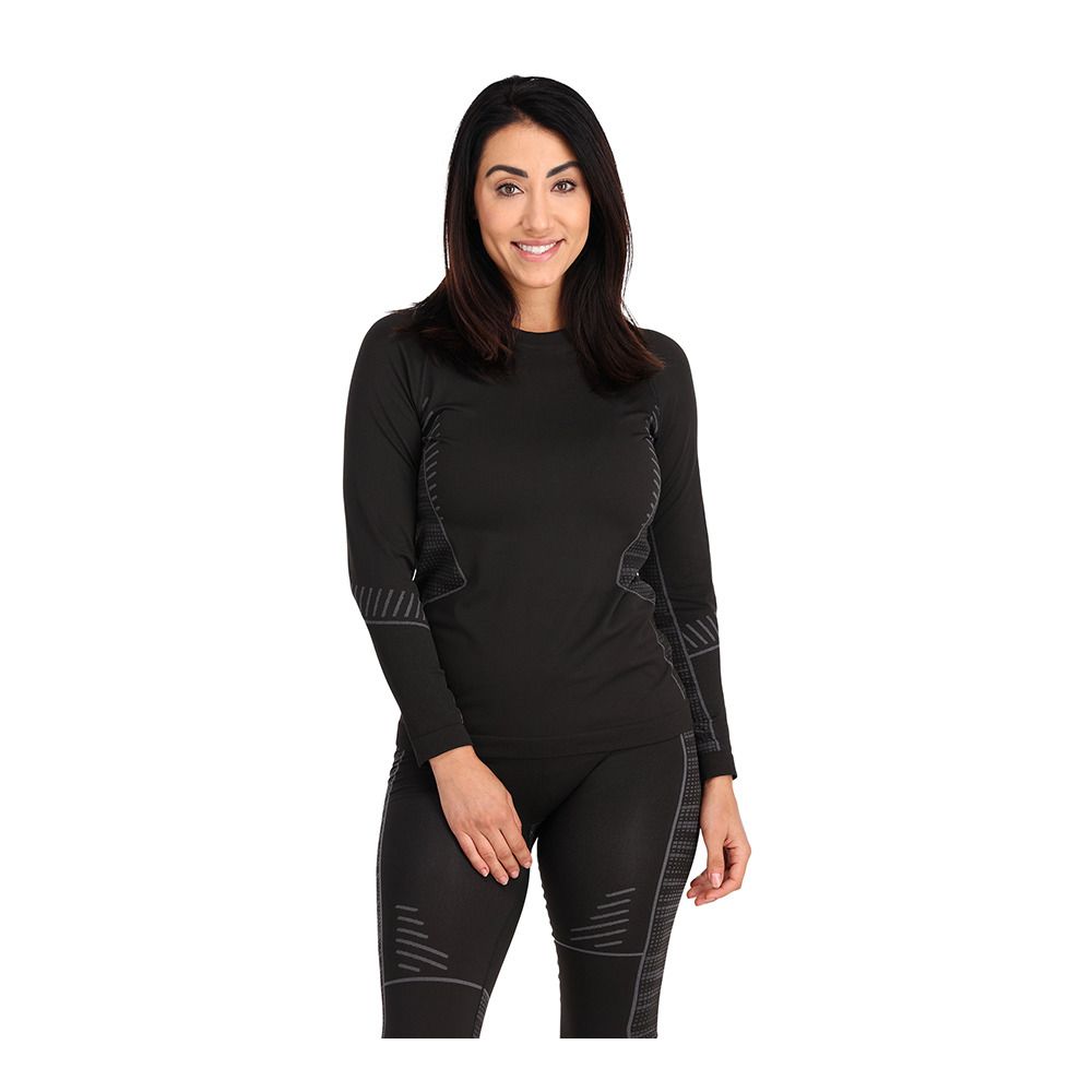Spyder MOMENTUM - Sous-couche Femme black