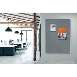 Tableau d'affichage Essence, (L)600 x (H)450 mm, rouge