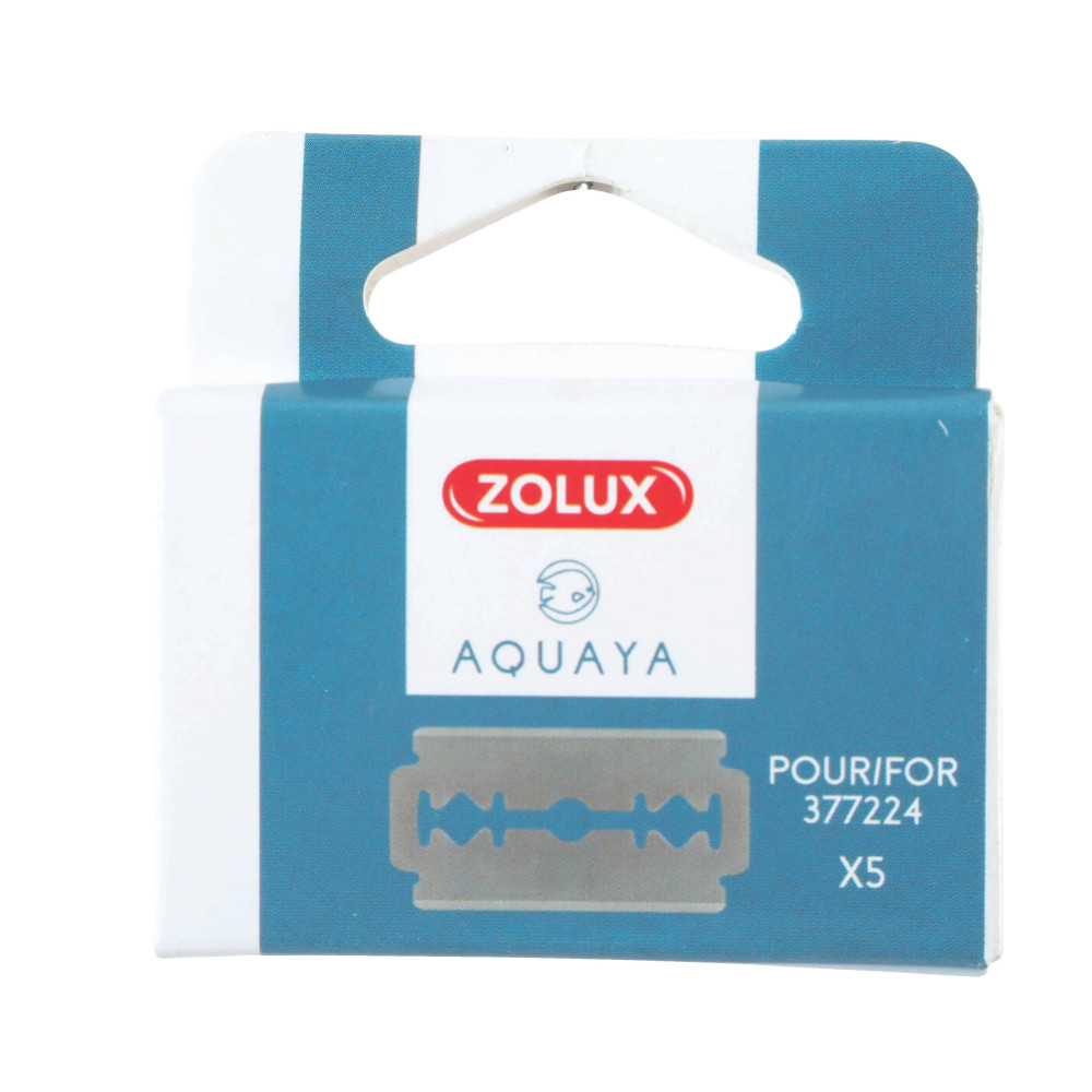 5 lames recharge pour racloir 377224 aquarium