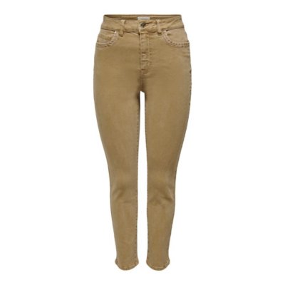 Pantalon femme Onlemily-Cassia Hw Ank Str Emb Pant ONLY