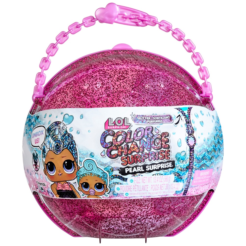 LOL Surprise! Glitzernde Farbwechsel-Perlenüberraschung – Lila