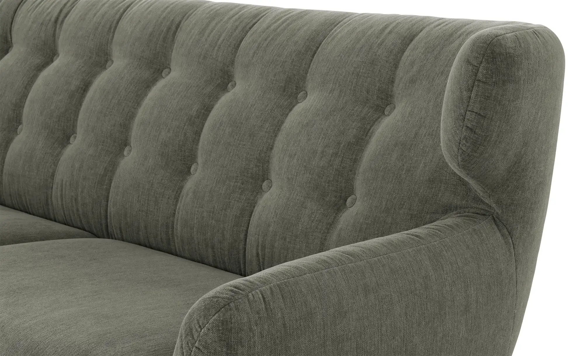 finya Sofa, 3-sitzig  aus Chenille Sortland