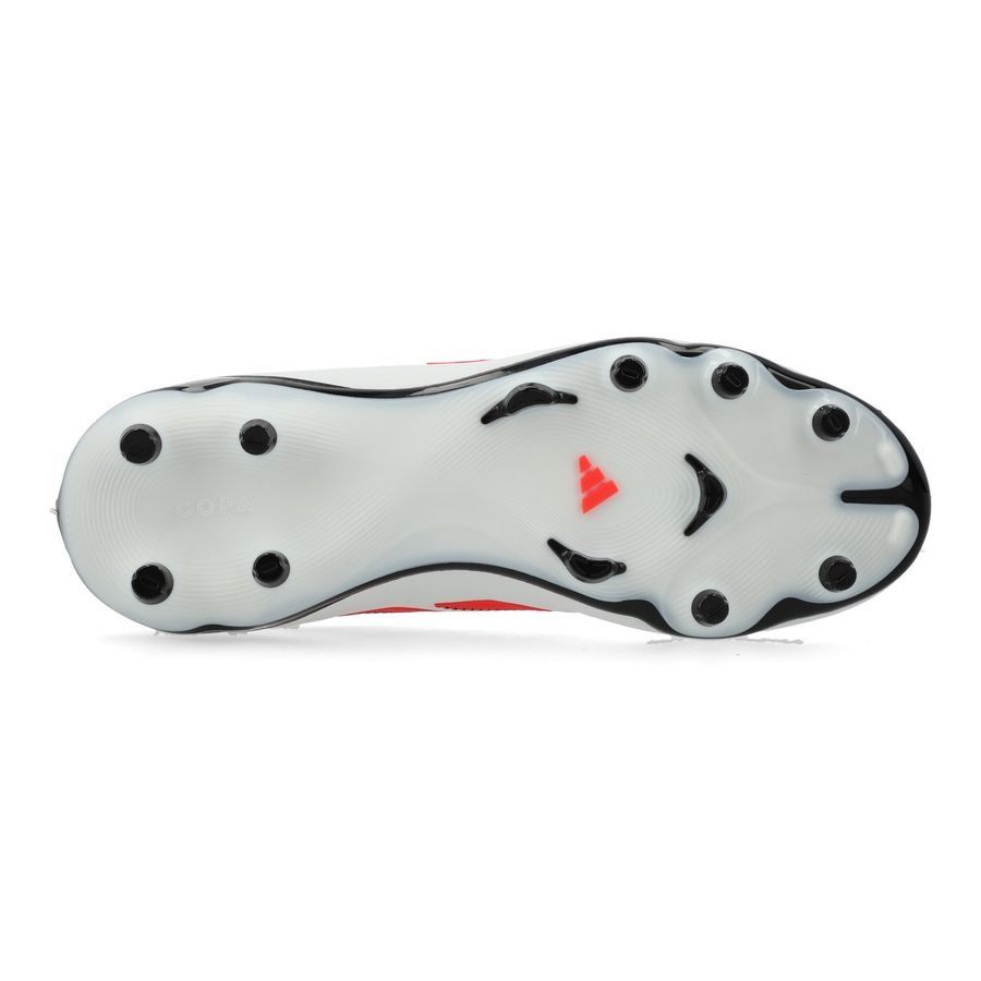 adidas Copa Pure League III FG/AG Pure Victory - Blanc/Lucid Red/Noir Enfant