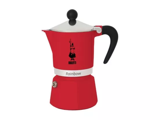 CAFETIERE 6T RAINBOW ROUGE