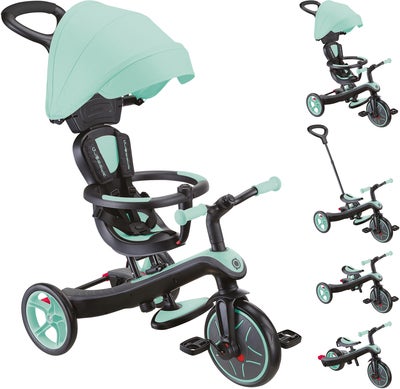 Globber Trehjulssykkel Explorer 4-in-1, Mintgrønn