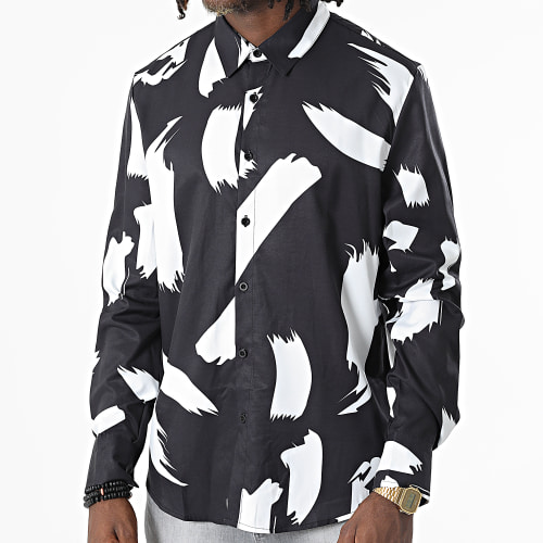 Chemise Manches Longues Ntonie Noir