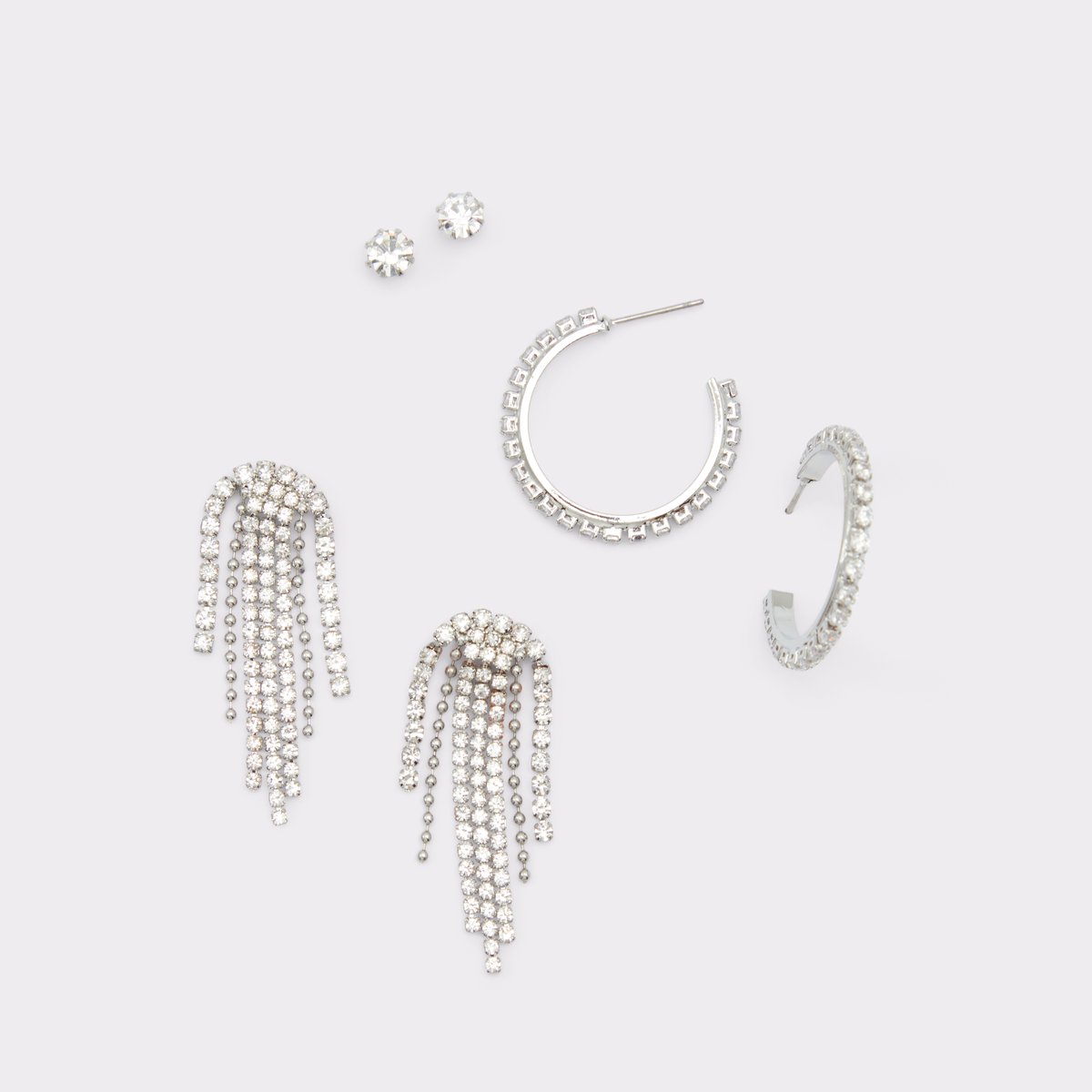 Rhode Silver-Clear Multi Women Earrings