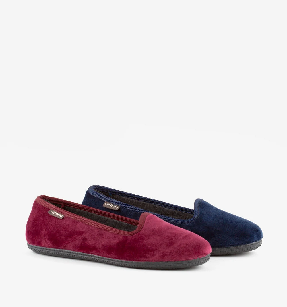 ODA VELVET SLIPPERBURDEOS