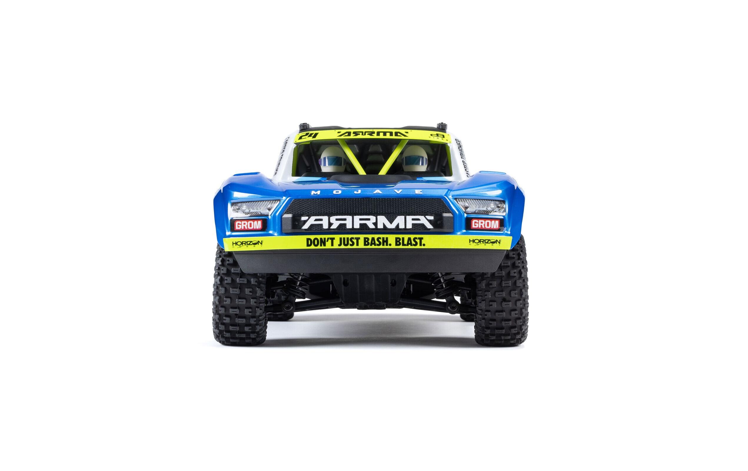 Desert Truck Mojave Grom Mega 380 Blau, RTR, 1:18<br>Robuster 4wd mini RC Trophytruck mit Spektrum Technik