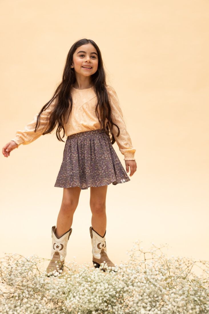 LOOXS Little lila looxs little minirok 2401-7701