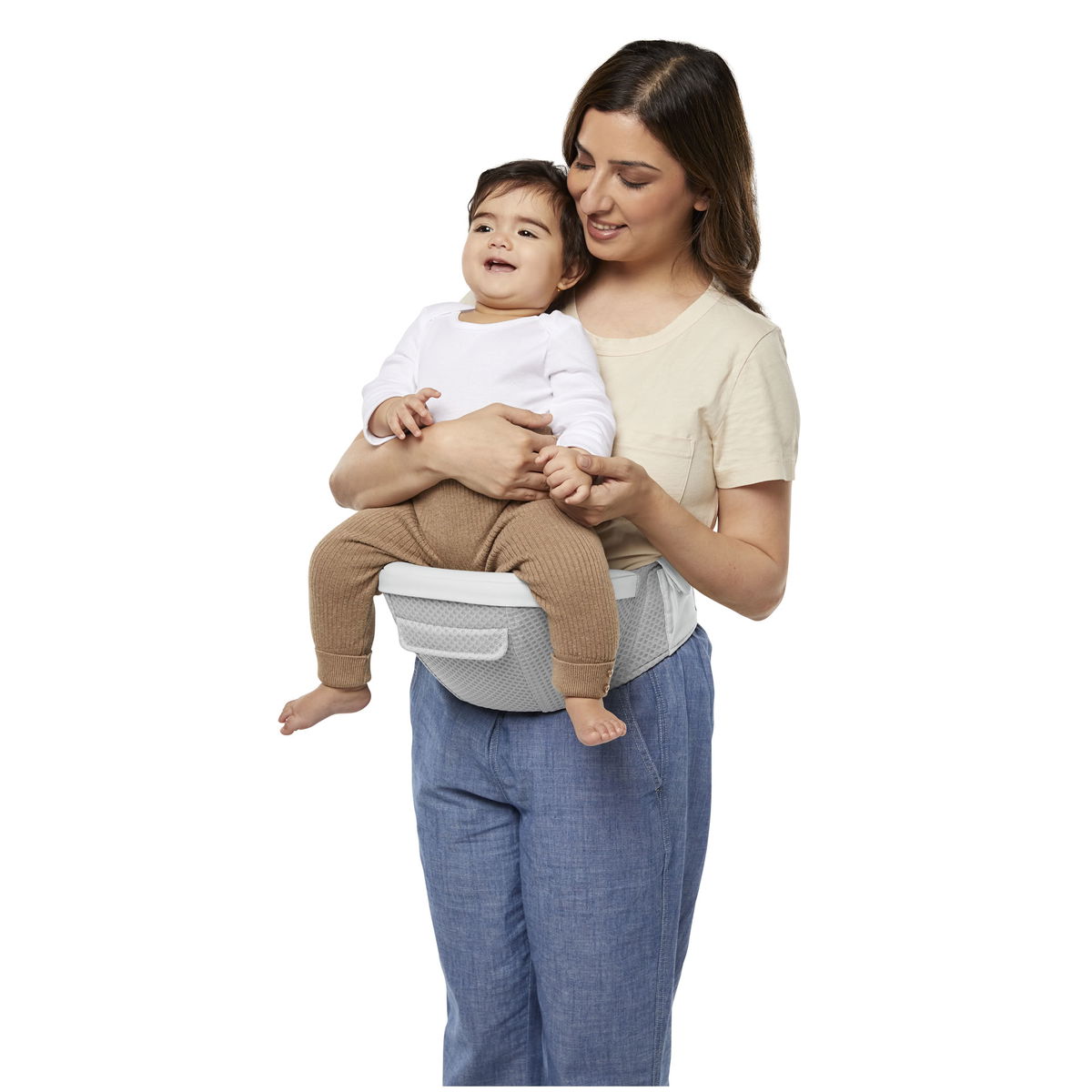 ergobabyergobaby   Alta Hüftsitz Babytrage pearl grey