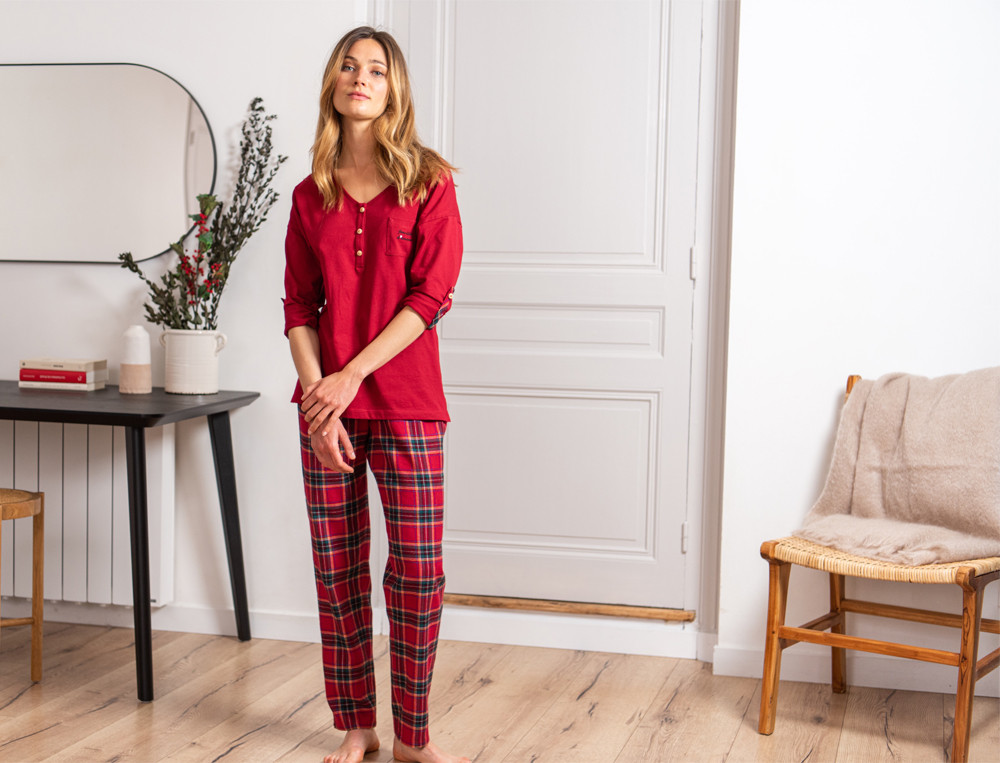 Pyjama long-Famille d'amour
