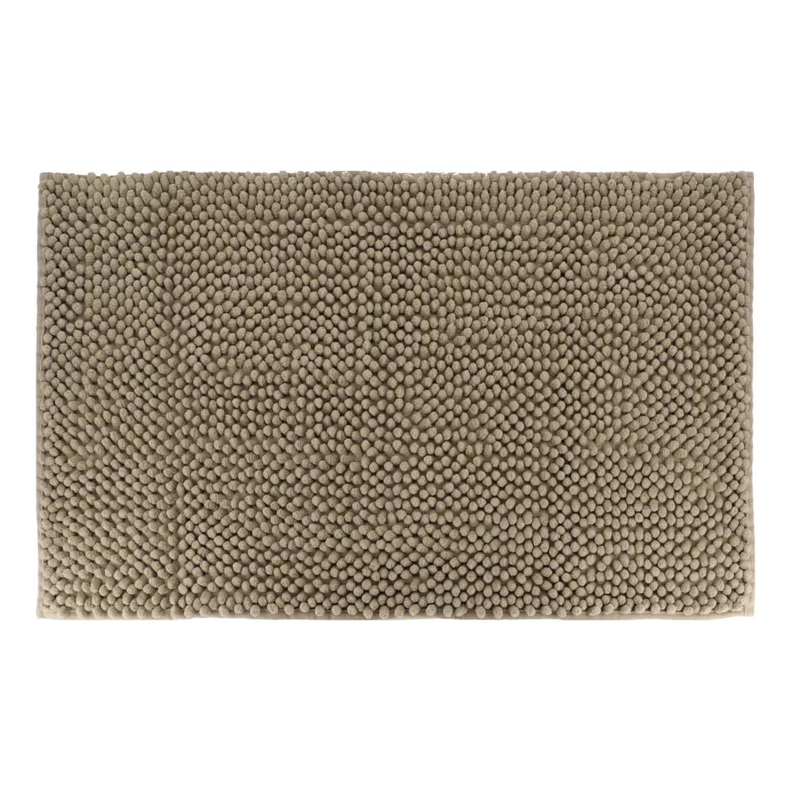 Tapis de bain microfibre (50 x 80 cm) Boules Taupe