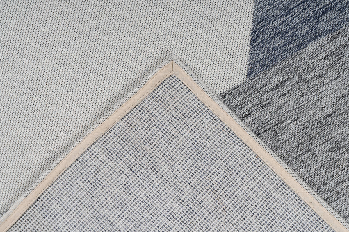 Outdoor-Kurzflorteppich YOGA 400 - grau-creme - 80x150 cm