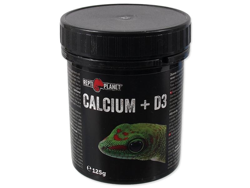 Repti Planet Calcium   D3, 125 g Ergänzungsfutter mit Zusatzstoffen für Reptilien