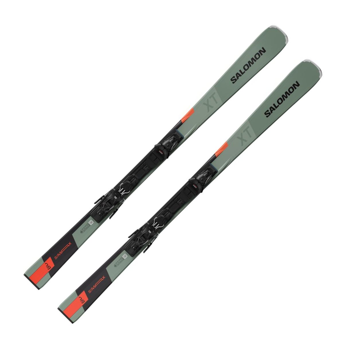 Salomon E S/MAX 8 XT + M11 GW 2024/25 All Mountain Ski - 170 Salomon MI 11 GW black (DIN 3-12)