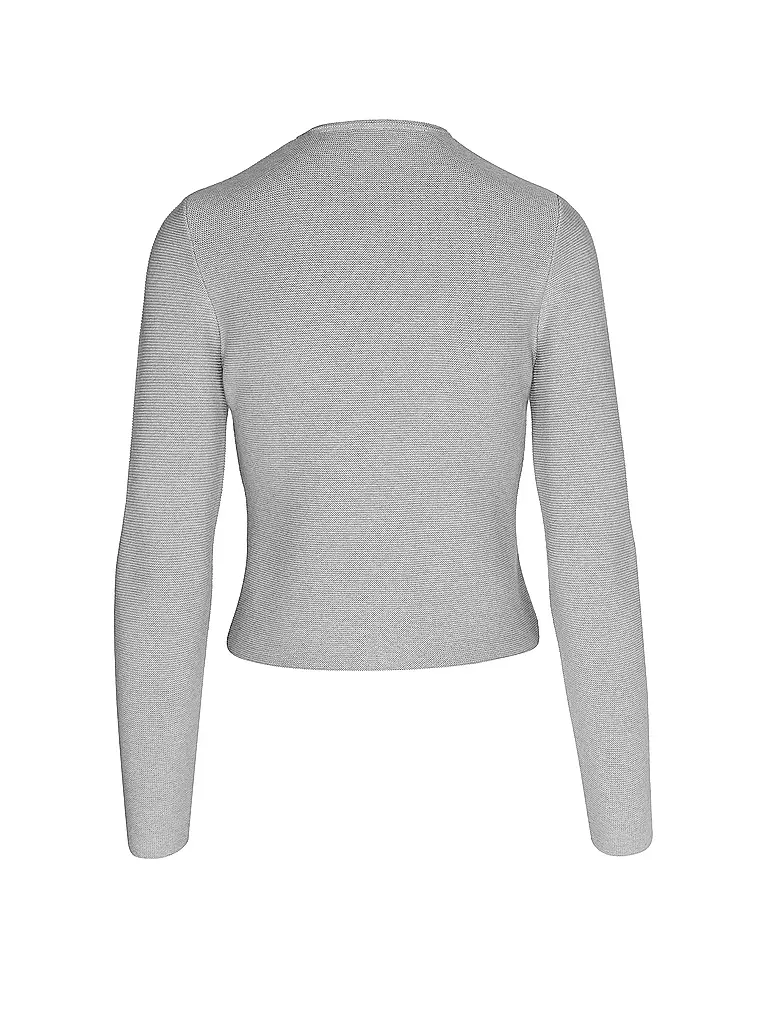 GOTTSEIDANK Trachten Strickjacke  ALOSIA grau