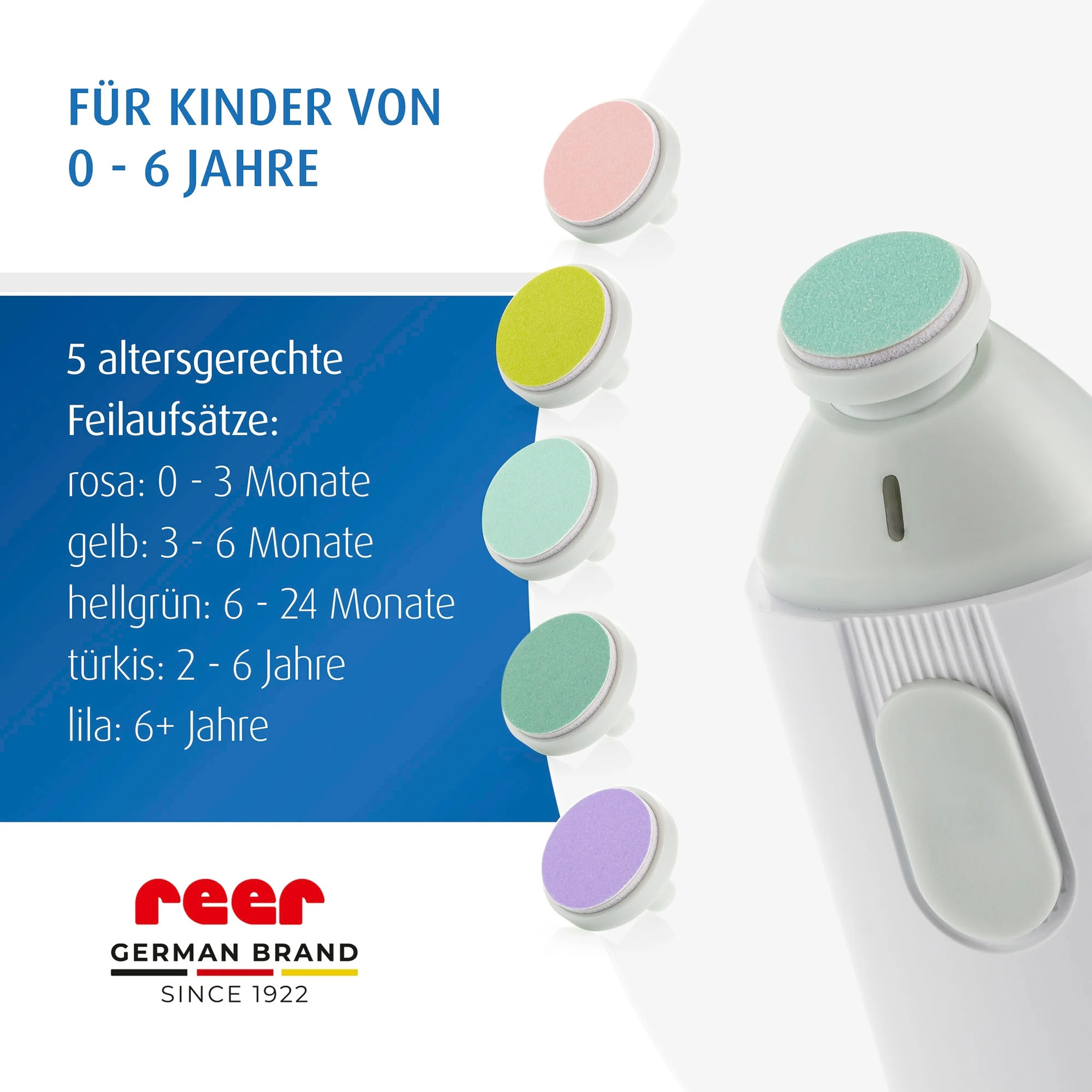 reer Elektrische Nagelfeile BabyCare