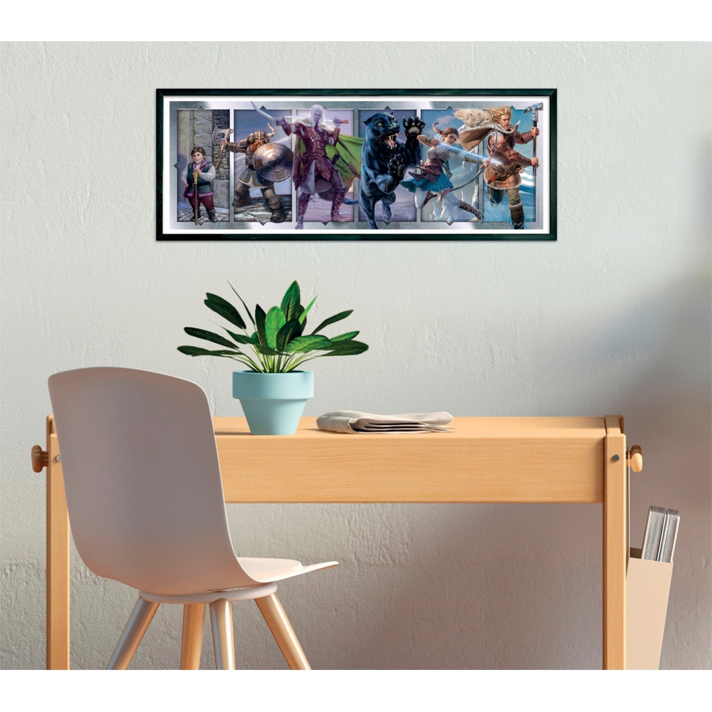 Clementoni Dungeon & Dragons Panorama 1000-Teile-Puzzle