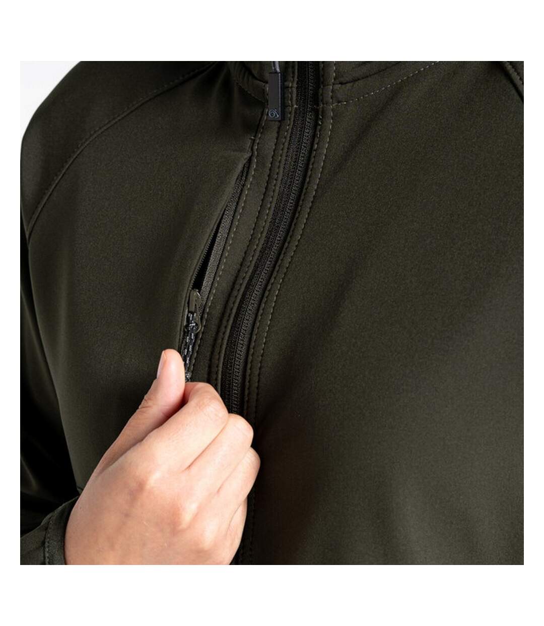 Craghoppers - Veste softshell EXPERT BASECAMP - Femme (Vert kaki) - UTCG1706