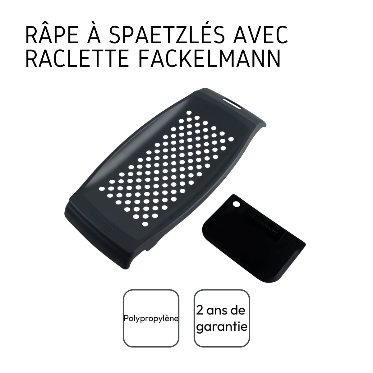 Râpe pour spaetzles maison Fackelmann