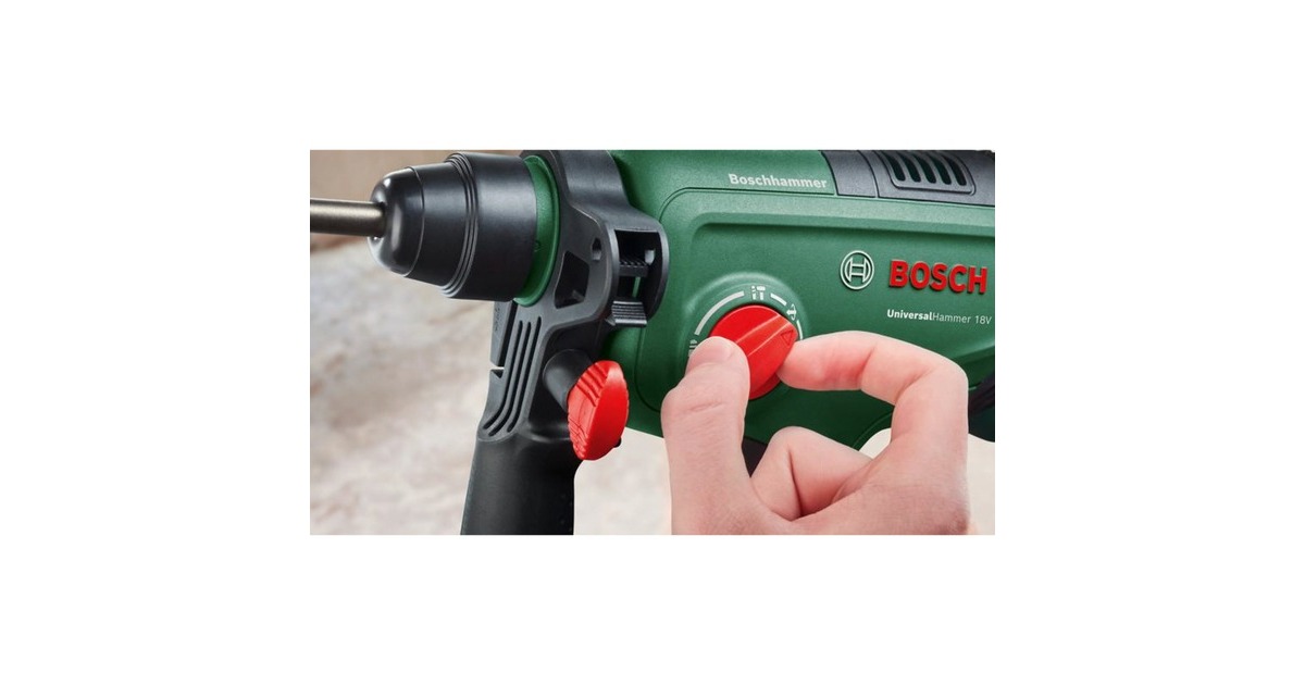 BoschAccuboorhamer Uneo Maxx + SystemBox - 2x 1,5 Ah  (Groen/zwart, POWER FOR ALL ALLIANCE, 2 accu's en oplader inbegrepen)
