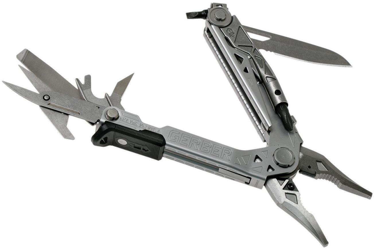 Gerber Center-Drive Plus multitool, lederen foedraal en bit set 30-001599
