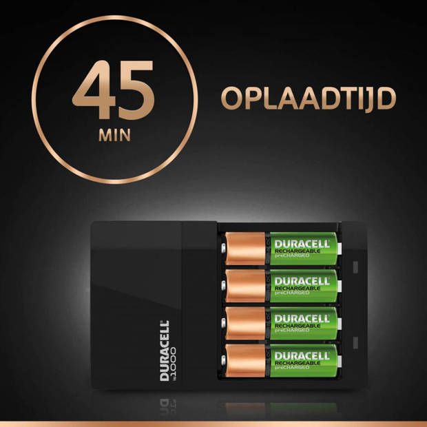 Duracell CEF 14 oplader