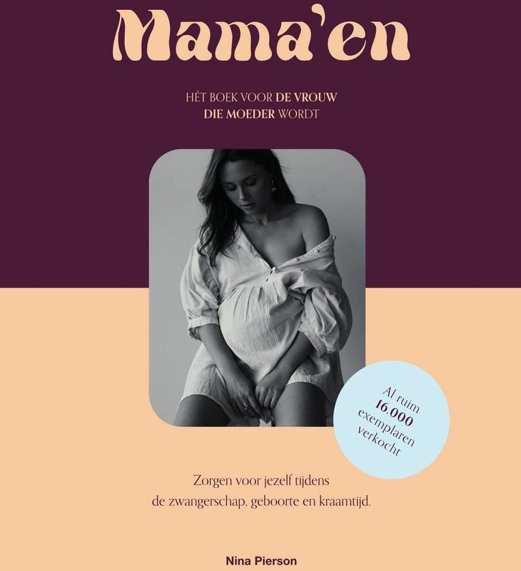 Boek - Mama’en - Zwangerschapsgids - Kleurloos - Hardcover
