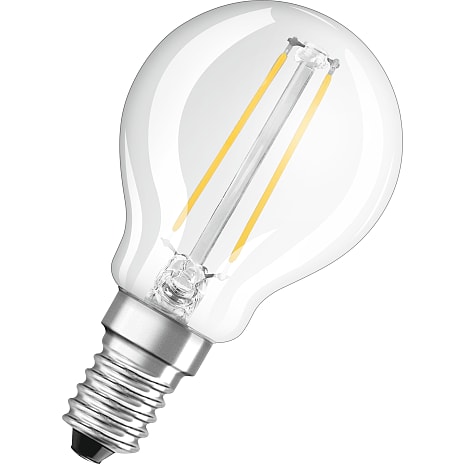 Osram LED kronepære 2,5W - varmt hvidt lys