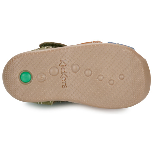 Kickers - BIGBAZAR-2 - Kaki / Marron / Bleu
