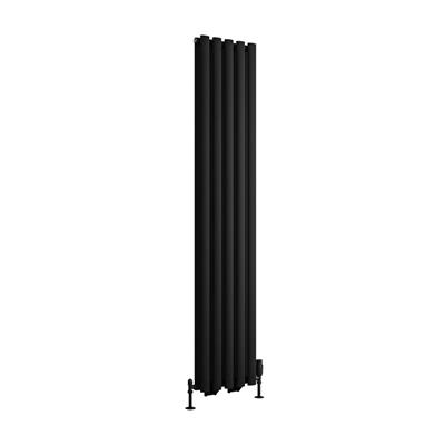 Eastbrook Tunstall dubbele radiator 35x180cm 1190W zwart mat