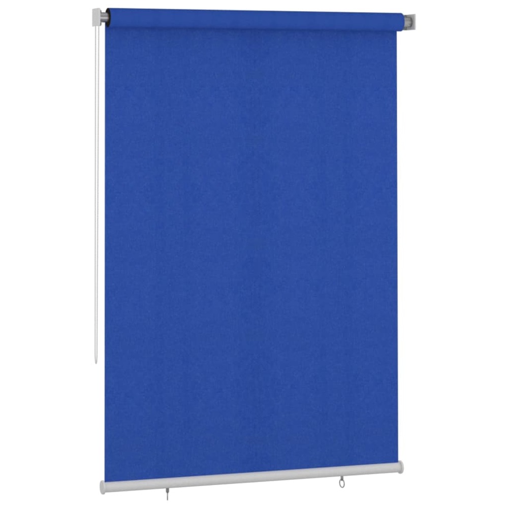 Store roulant d'extérieur 160x230 cm bleu pehd