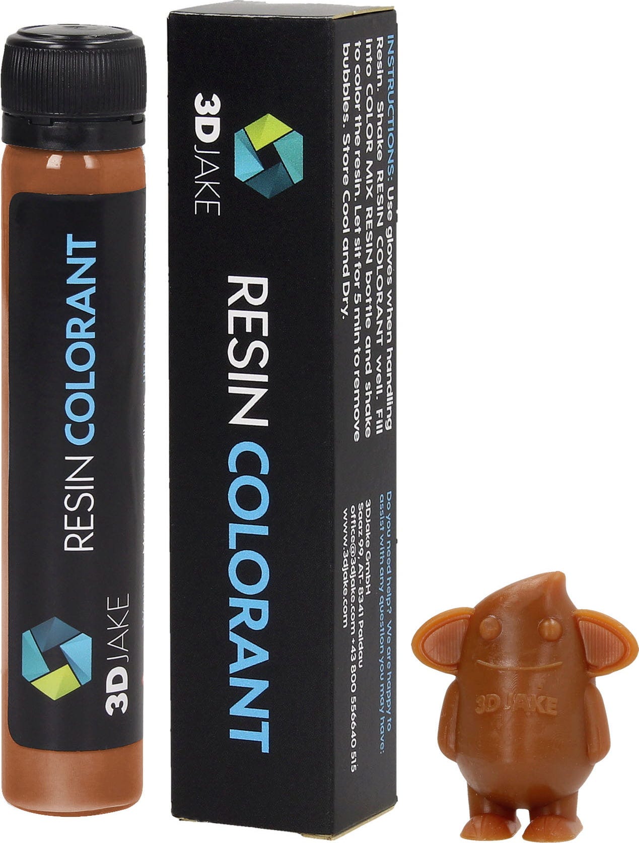 3DJAKE  Resin Colorant Ackerbraun, 25 g    Resin Farbstoff in Ackerbraun