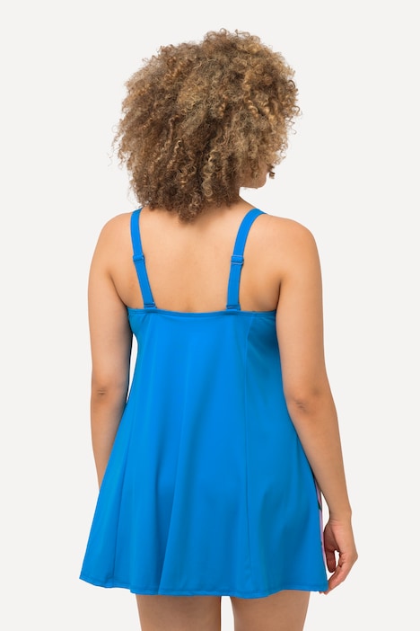 Badekleid, Papagei, Softcups, Träger abnehmbar, recycelt