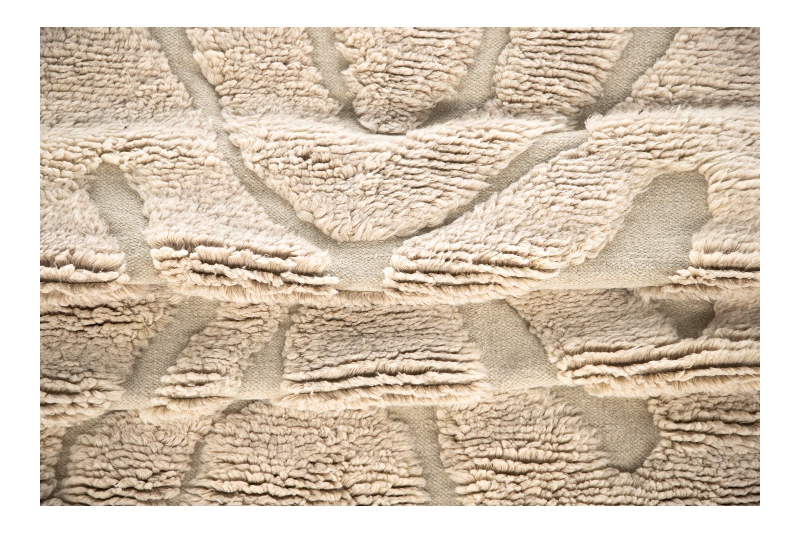 Trondheim gulvteppe Teppe 170x240, beige/hvit