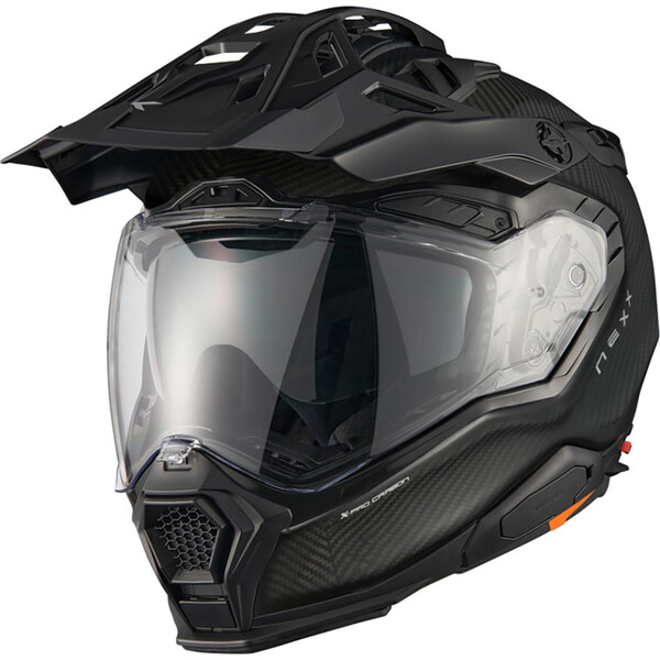 Nexx - Casque X.WED3 Zero Pro Carbone / Noir / Orange / Mat