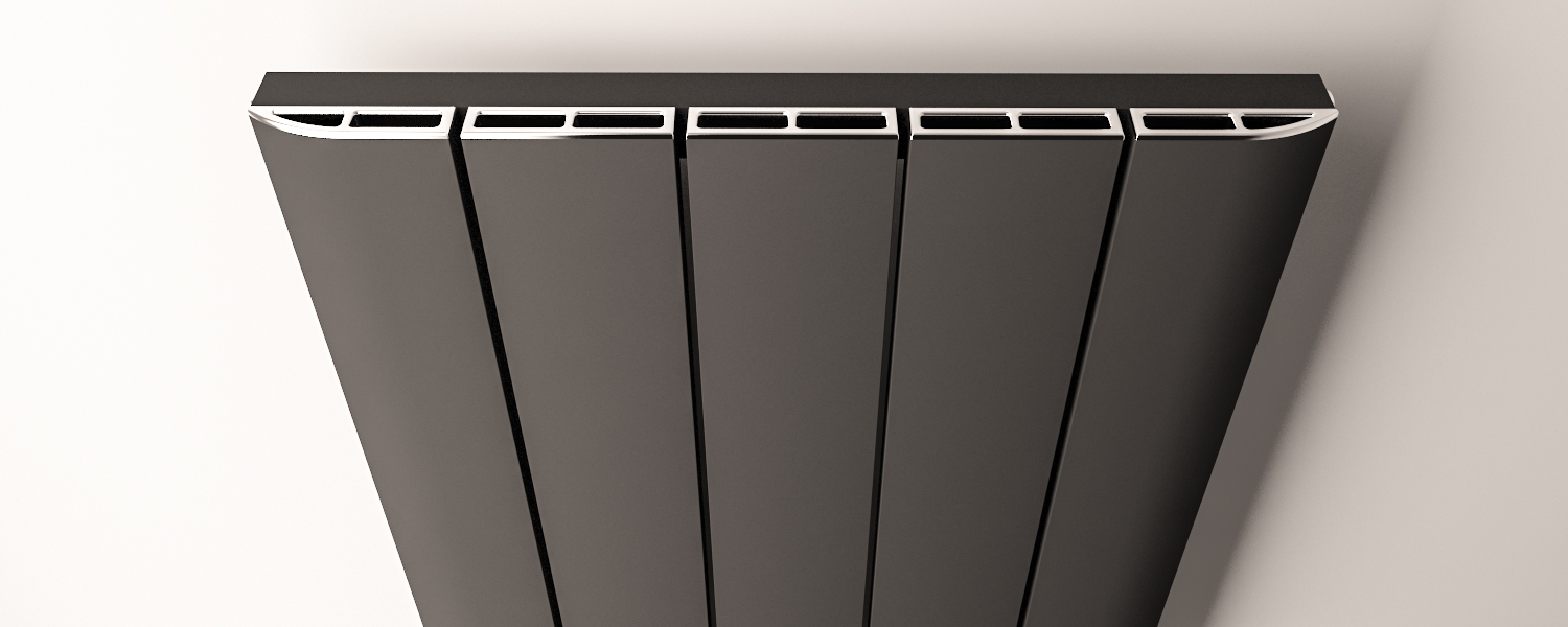 Eastbrook Peretti radiatorrooster Chroom 123cm
