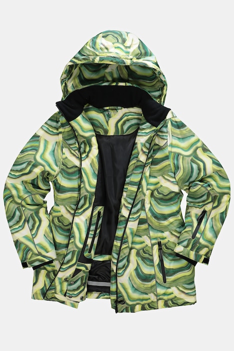 Funktionsjacke, Reflektorpaspeln, wasserdicht, Schneefang