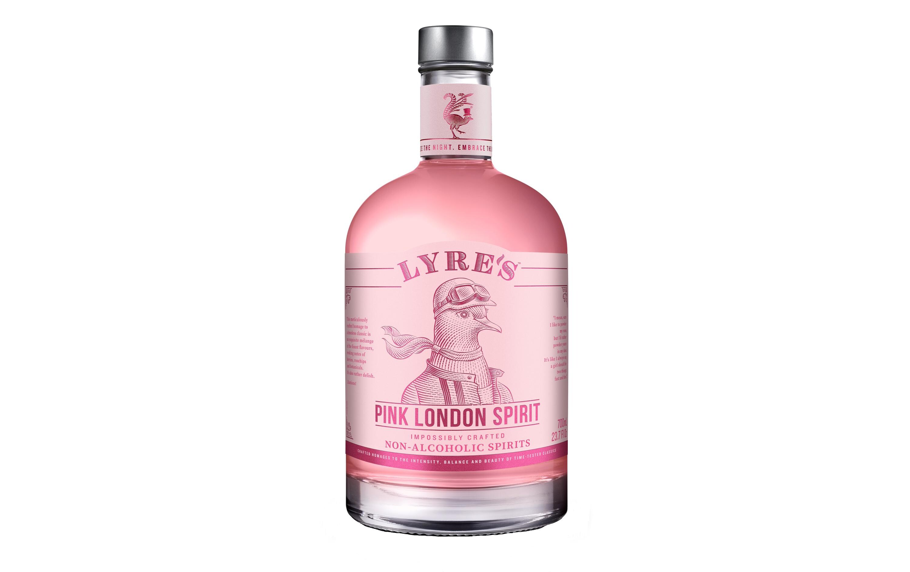 Pink London Spirit 0.7 lAromatisches Getränk mit Wacholder-Aroma