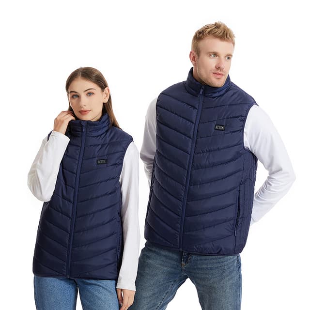 Varmevest med 21 varmezoner 5XL