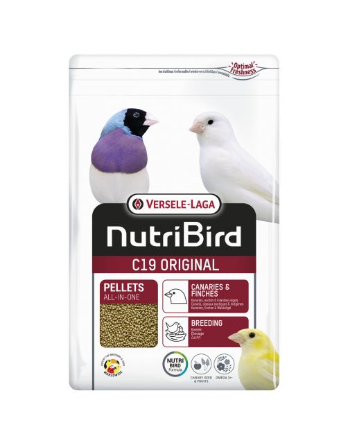Versele-Laga Nutribird C19 Original Kanarie Kweekvoer - Vogelvoer - 3 kg