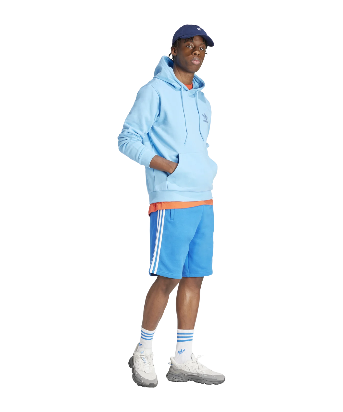 adidas Originals Graphic Hoody Blau